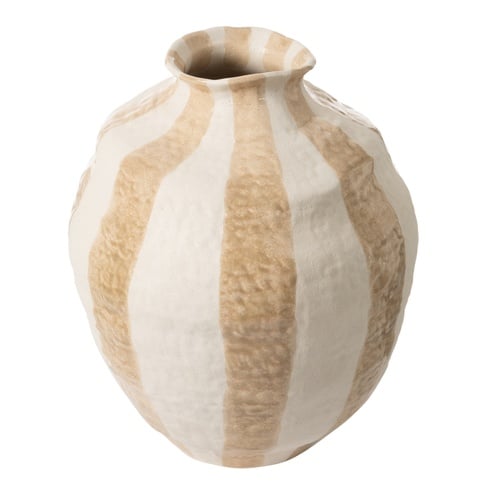 PULSE BEIGE VAZO  26X30 CM