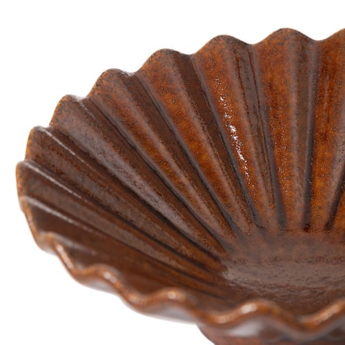  FLUTED DEKORATİF KASE 25X9 CM