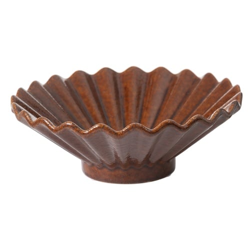 FLUTED DEKORATİF KASE 25X9 CM