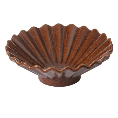 FLUTED DEKORATİF KASE 25X9 CM