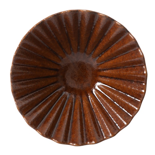 FLUTED DEKORATİF KASE 25X9 CM