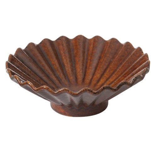 FLUTED DEKORATİF KASE 20X7 CM