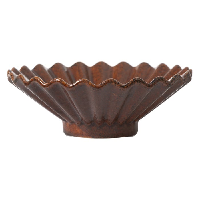 FLUTED DEKORATİF KASE 20X7 CM