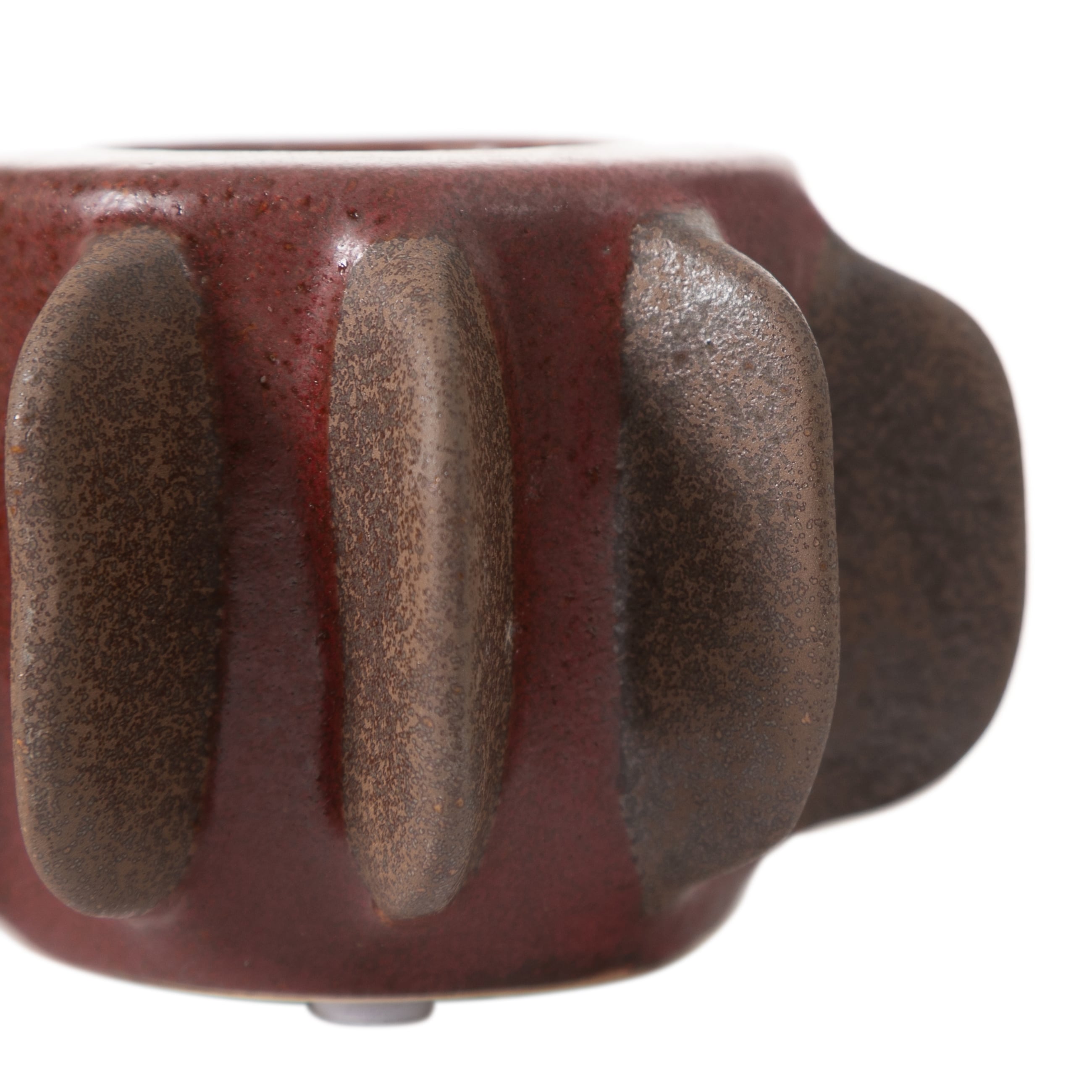 BURGUNDY GEO MUMLUK 11X7 CM