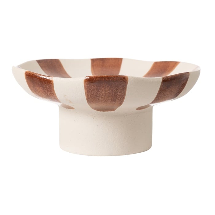 PULSE MOCHA DEKORATİF KASE 27X12 CM