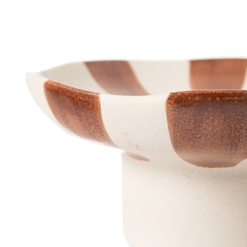 PULSE MOCHA DEKORATİF KASE 27X12 CM