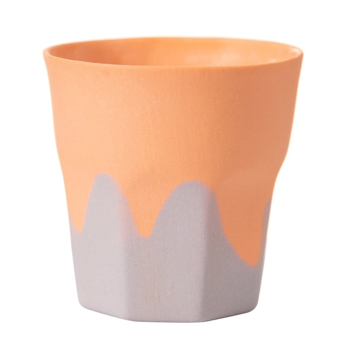 HANDMADE PORSELEN MOR ESPRESSO FİNCANI 110 ML