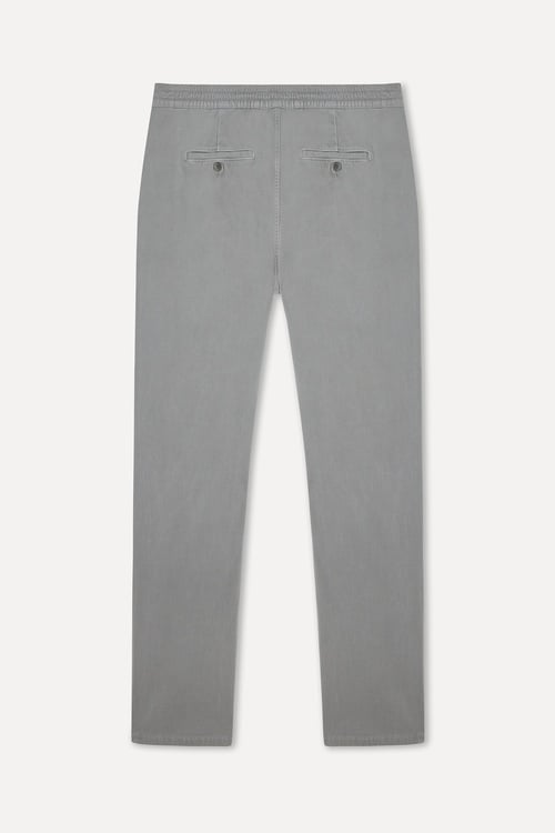 Erkek Gri Straight Fit Pantolon