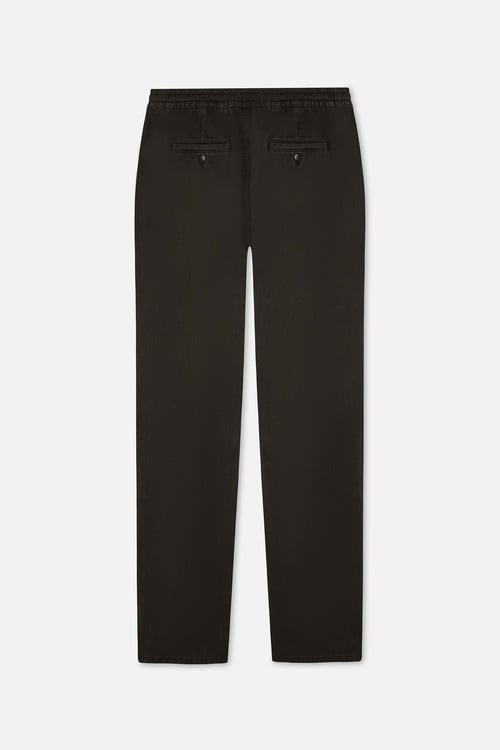 Erkek Kahverengi Straight Fit Pantolon