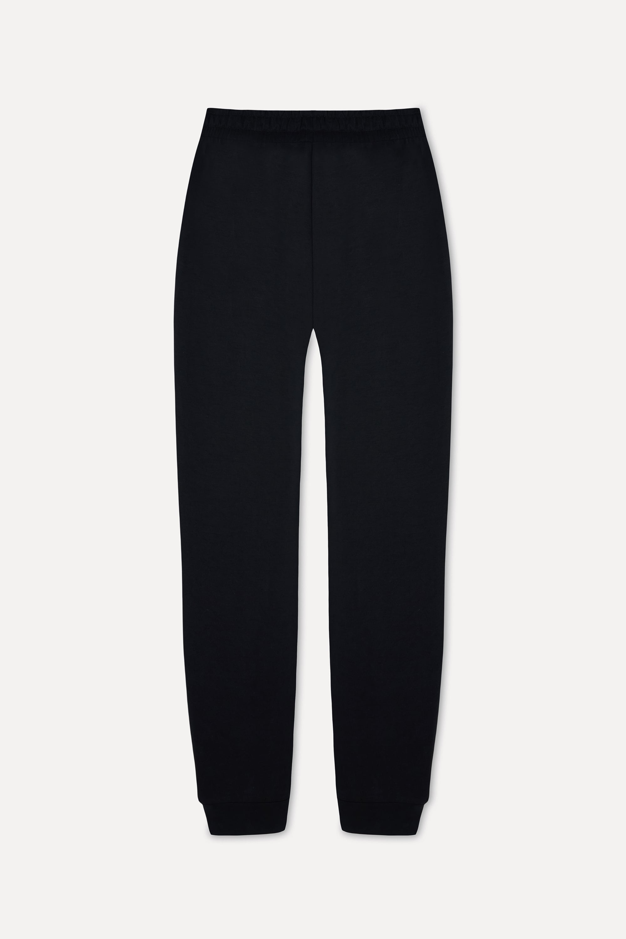 Kadın Siyah Modal Karışımlı Jogger Pantolon