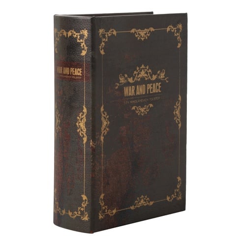 WAR AND PEACE KİTAP KUTU 14X5X20 CM