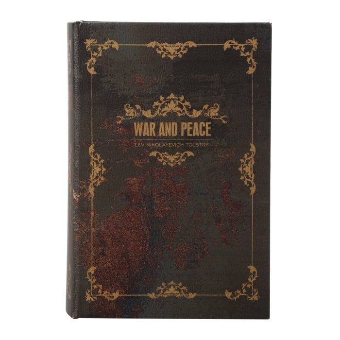 WAR AND PEACE KİTAP KUTU 14X5X20 CM