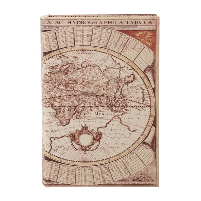 THE COMPASS KİTAP KUTU 14X7X20 CM