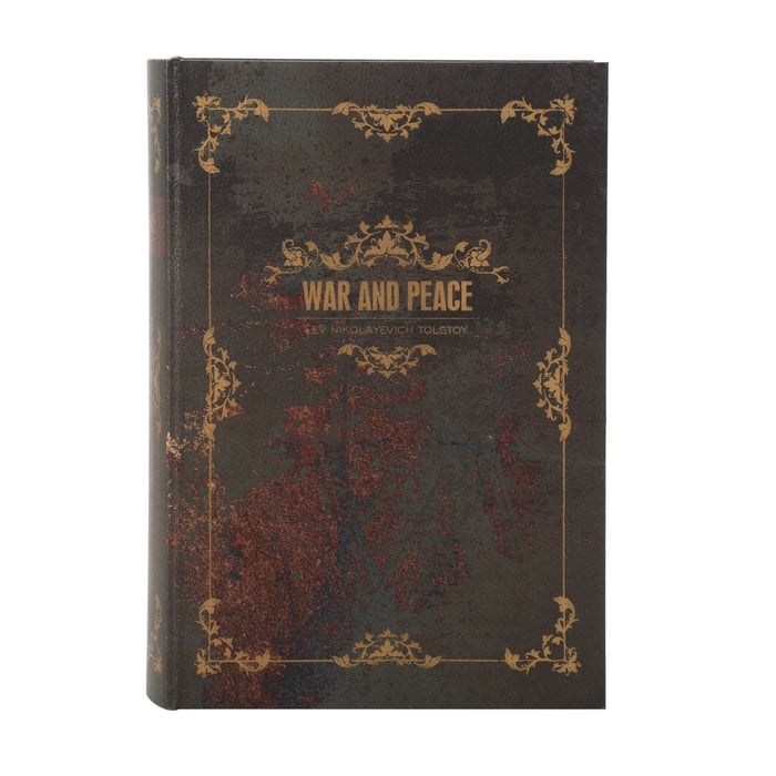 WAR AND PEACE KİTAP KUTU 19X7X27 CM