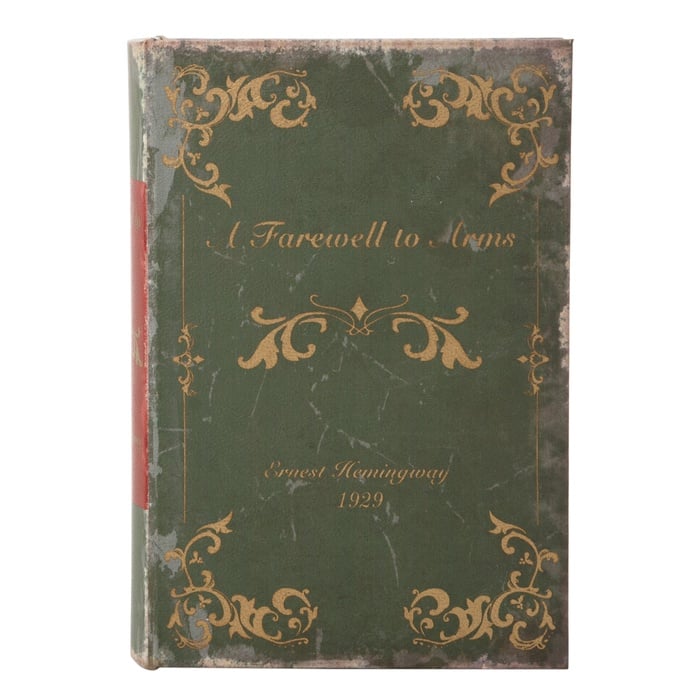 A FAREWELL TO ARMS KİTAP KUTU 19X7X27 CM