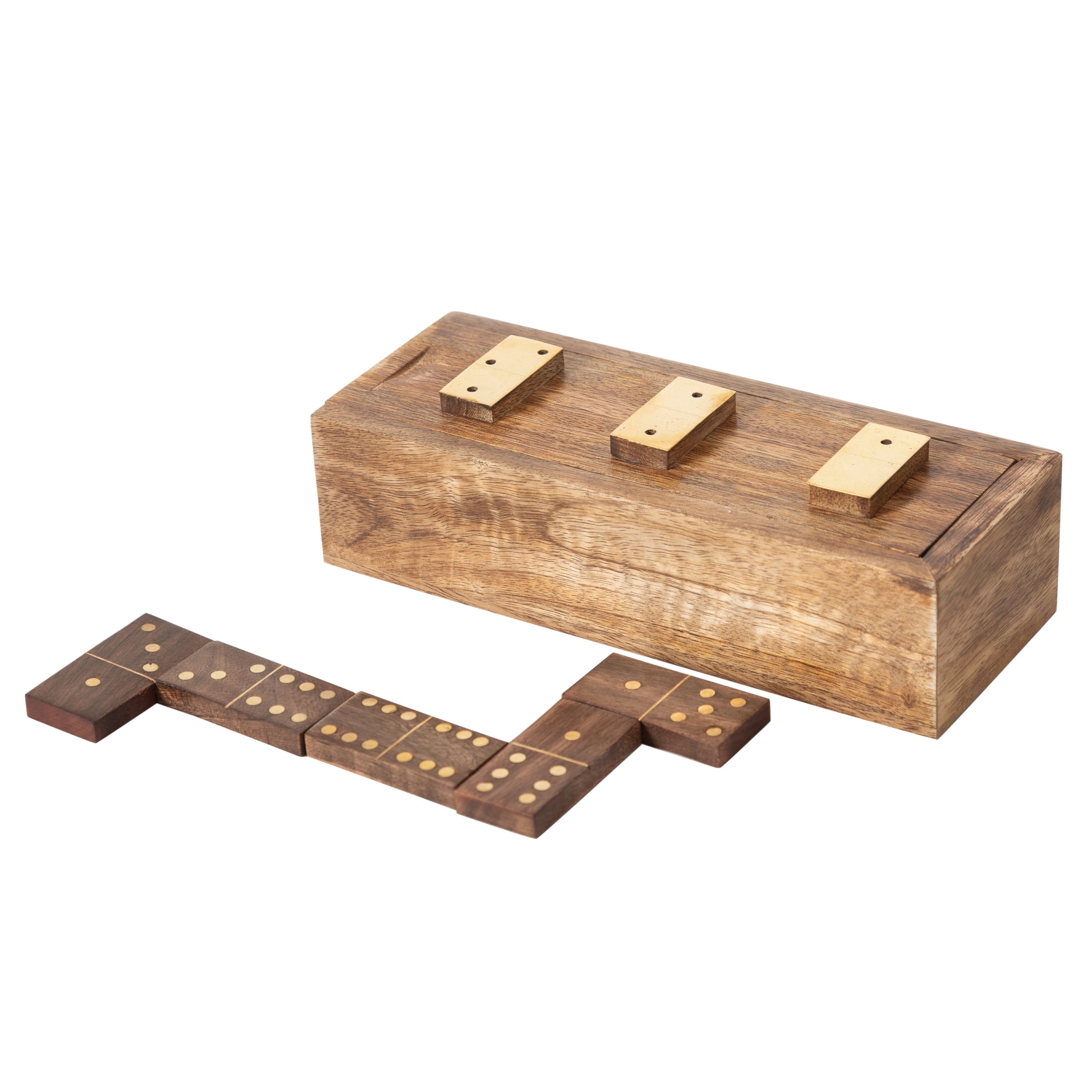 WOODEN DOMINO 20X8 CM