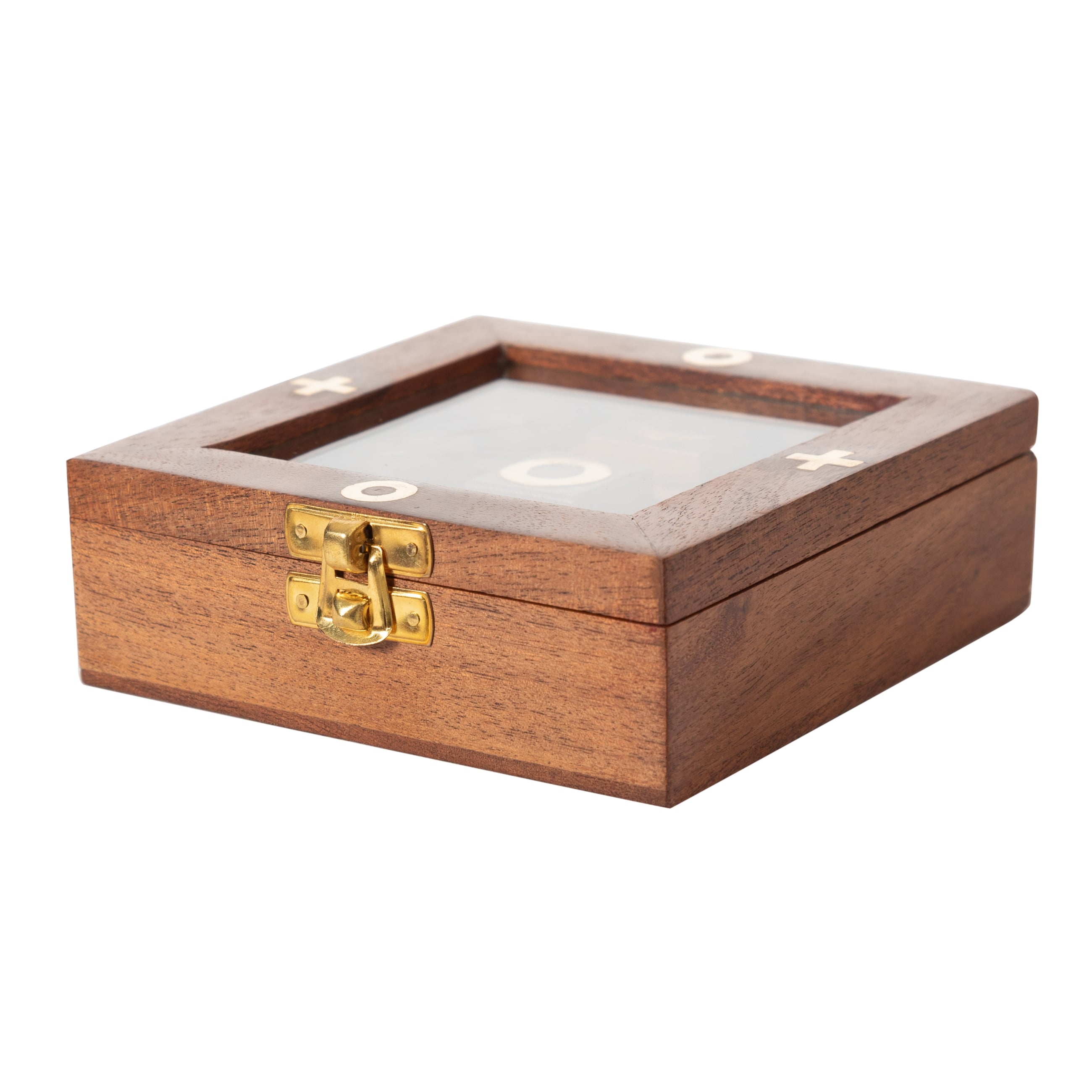 WOODEN KUTULU XOX OYUNU 13x13 CM