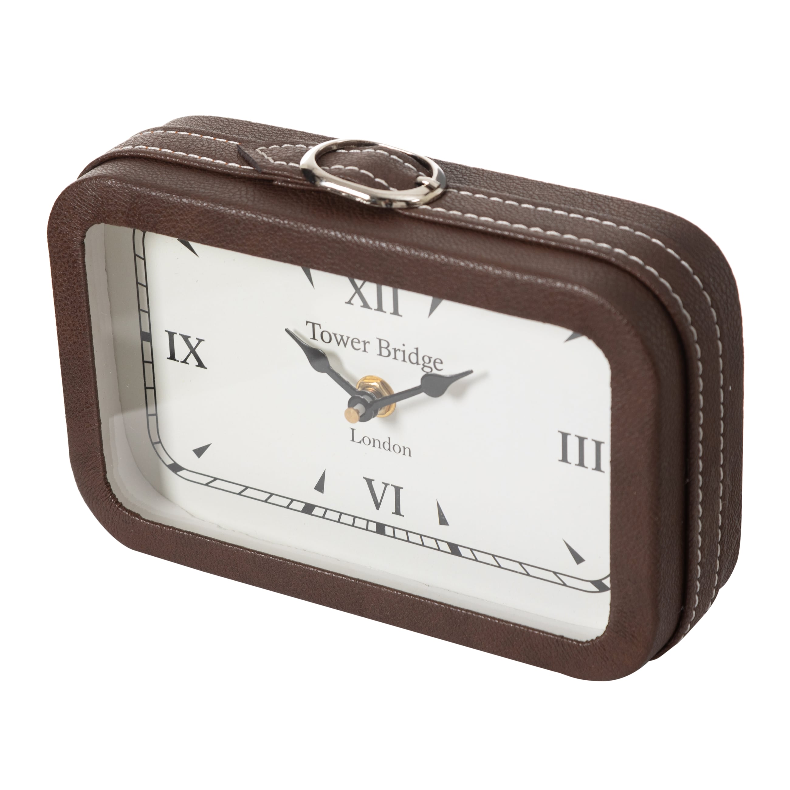 BROWN CLASS MASA SAATİ 21X14 CM