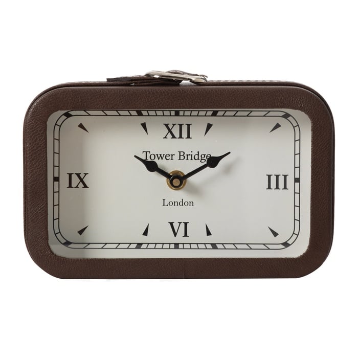 BROWN CLASS MASA SAATİ 21X14 CM