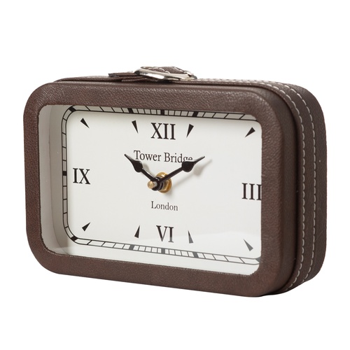 BROWN CLASS MASA SAATİ 21X14 CM