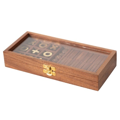 WOODEN KARIŞIK OYUN SETİ 23x12 CM
