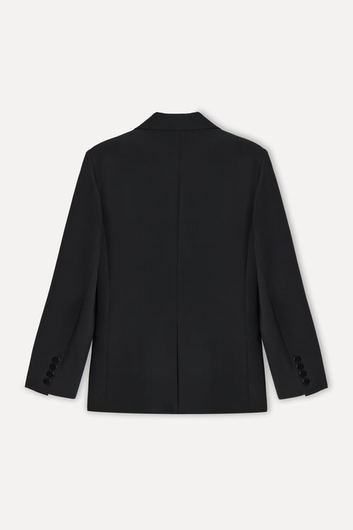 Kadın Siyah Oversize Blazer Ceket