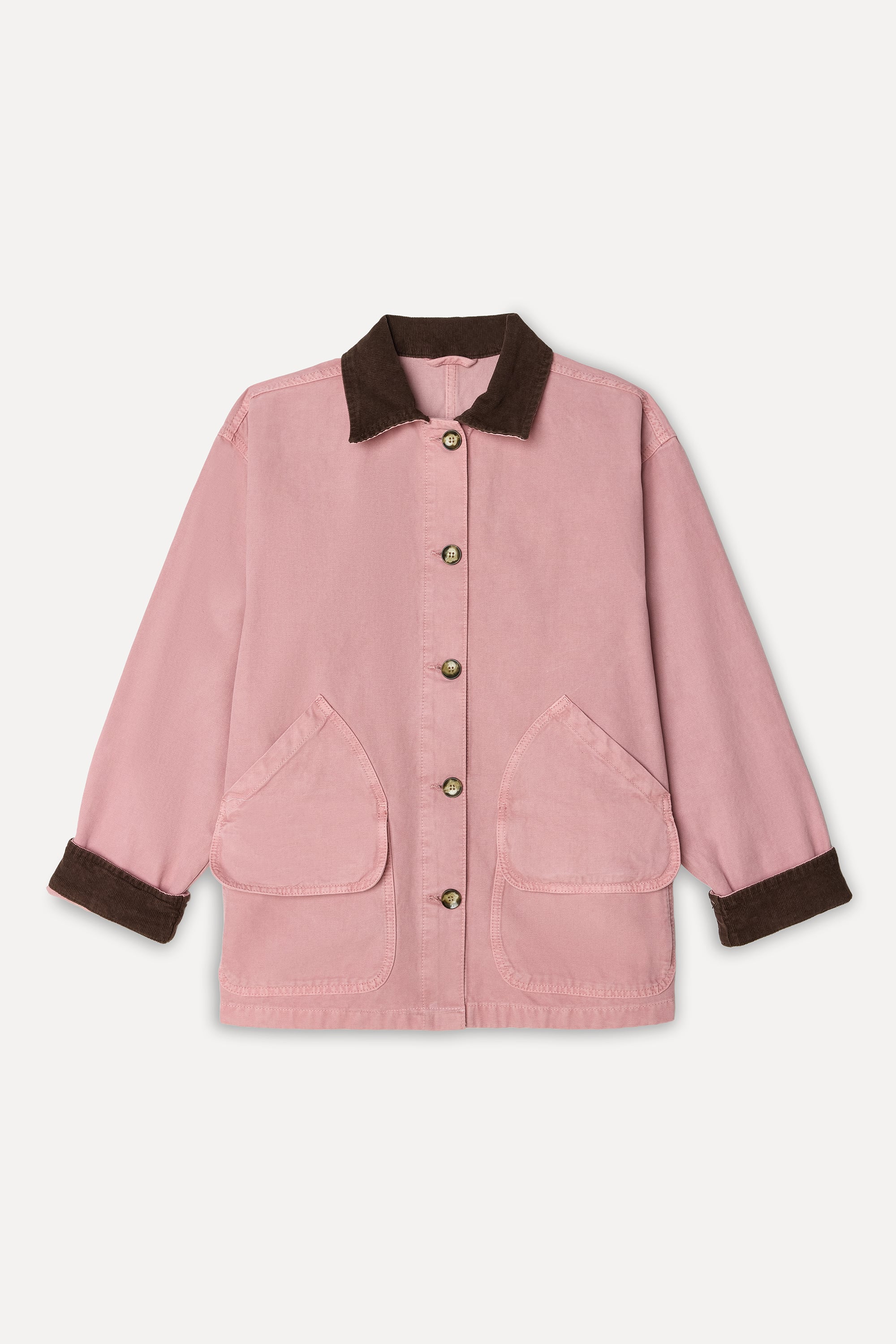 Kadın Pembe Oversize Ceket