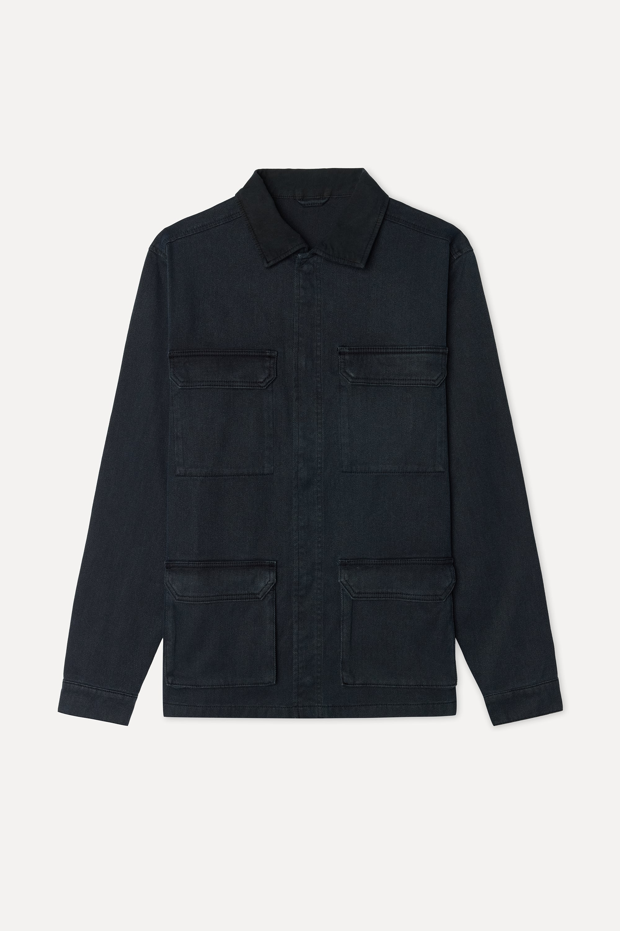 Erkek Lacivert Regular Fit Çok Cepli Ceket