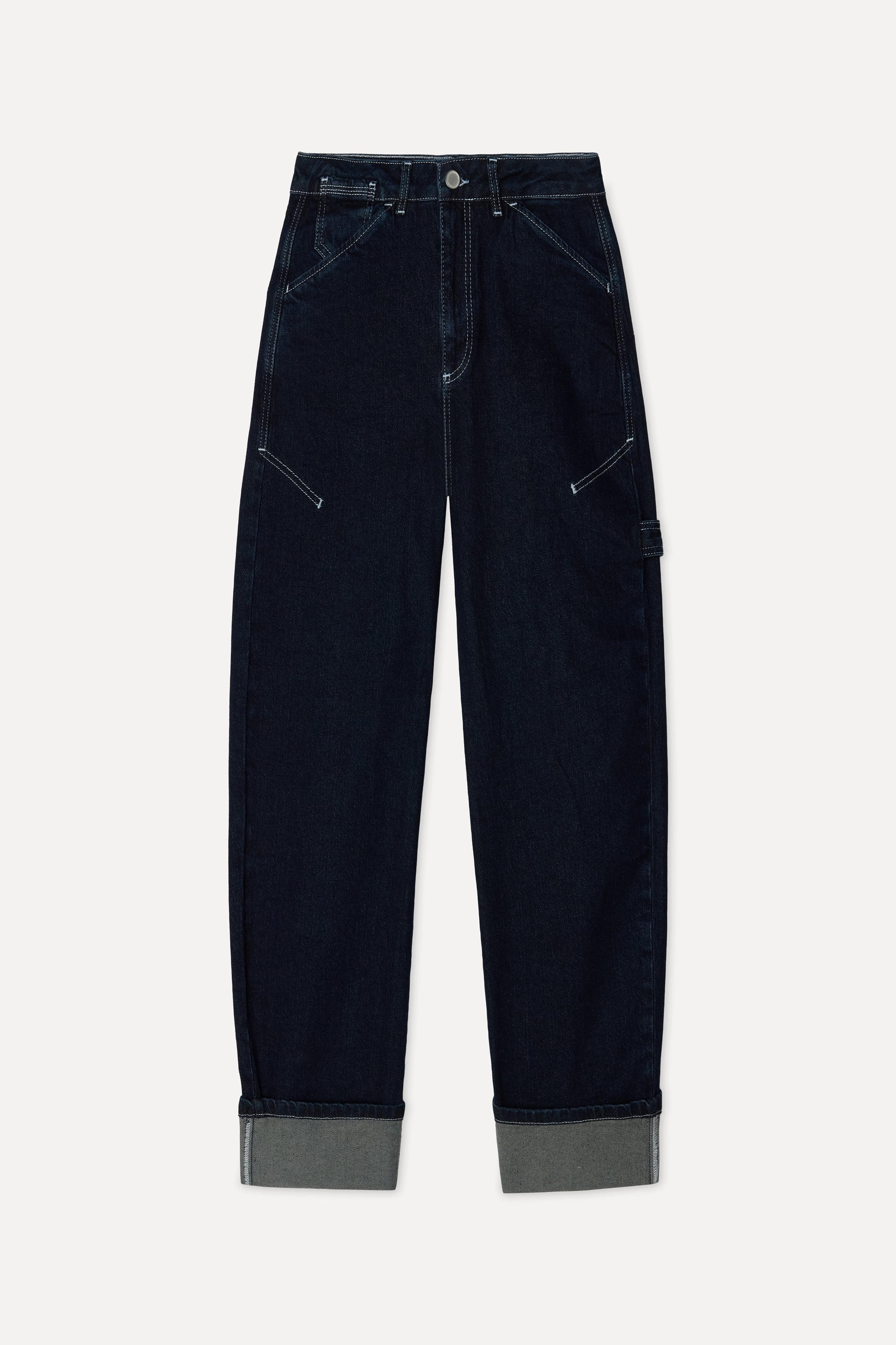 Kadın İndigo Mom Fit Jean Pantolon