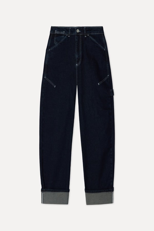 Kadın İndigo Mom Fit Jean Pantolon