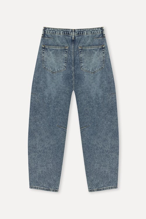Kadın İndigo Relax Fit Jean Pantolon