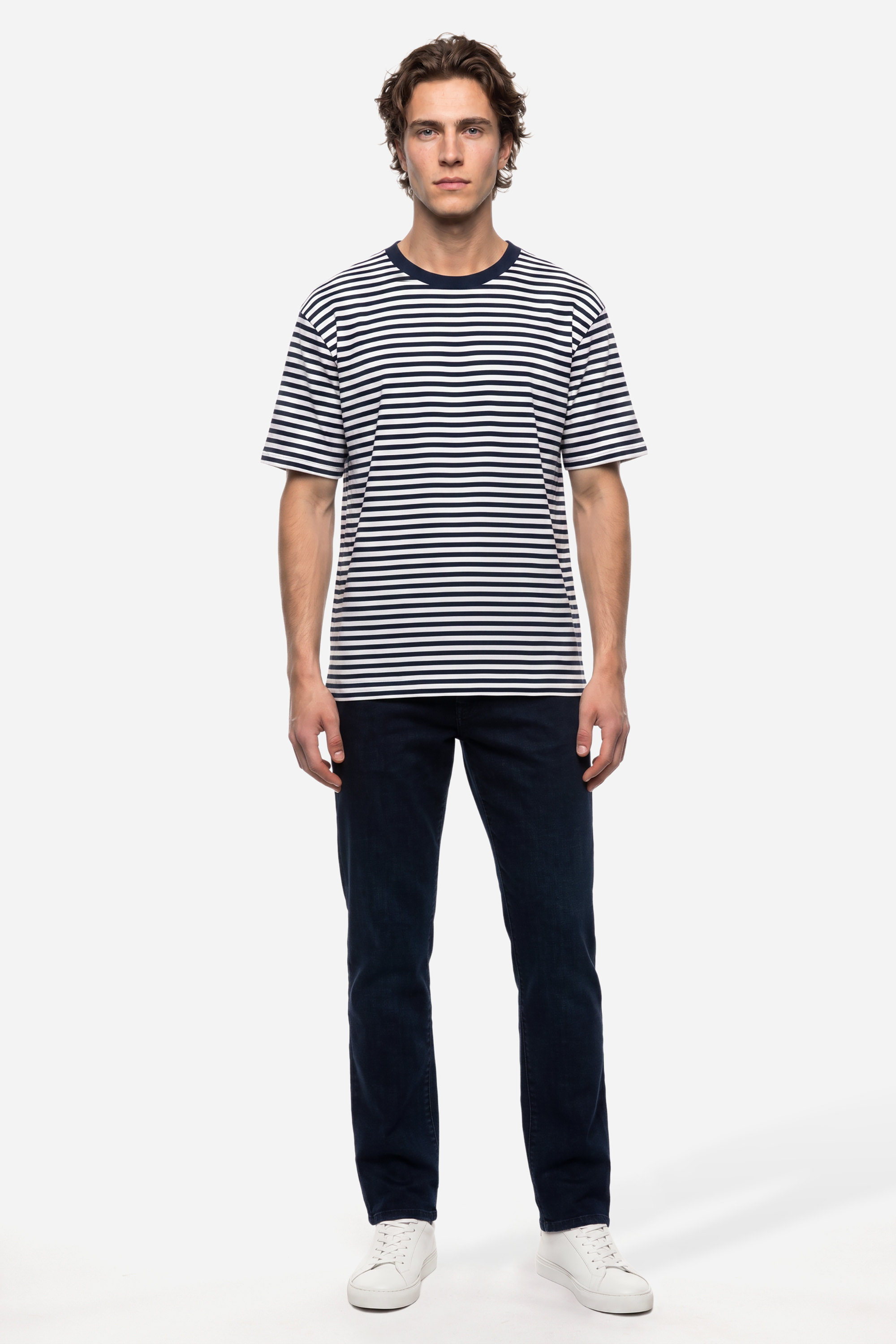 Mudo Erkek Lacivert Straight Fit Pantolon
