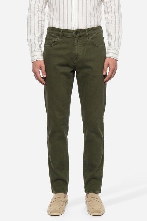 Erkek Haki Loose Fit Pantolon