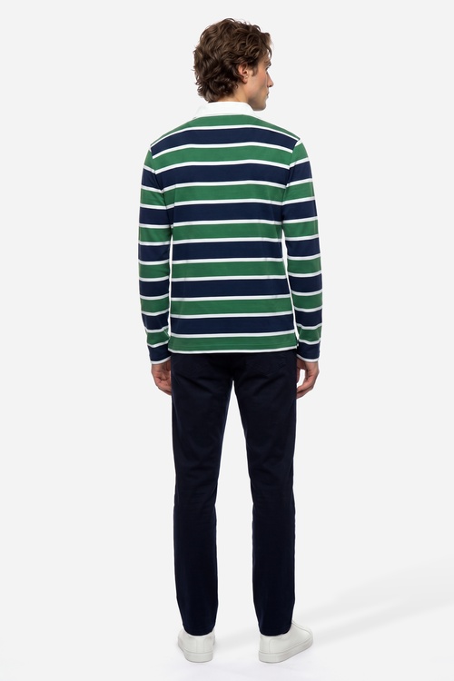 Erkek Lacivert Slim Straight Fit Pantolon