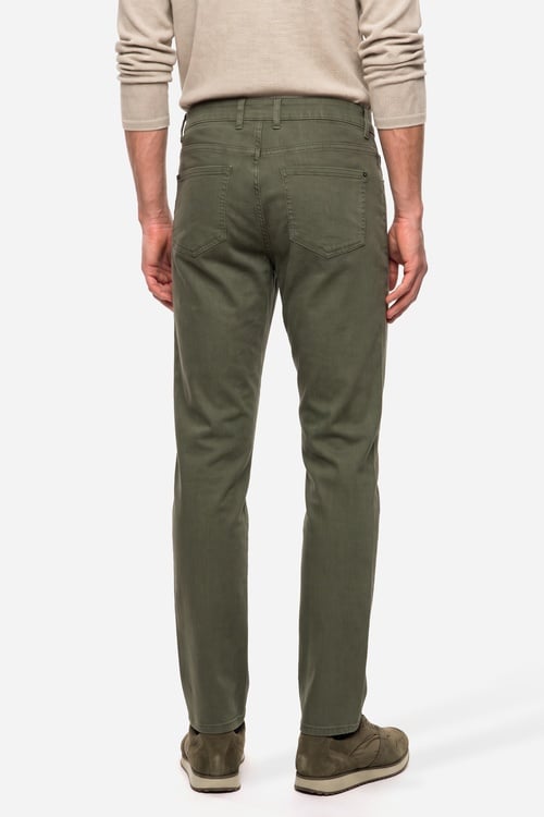 Erkek Haki Slim Fit Pantolon