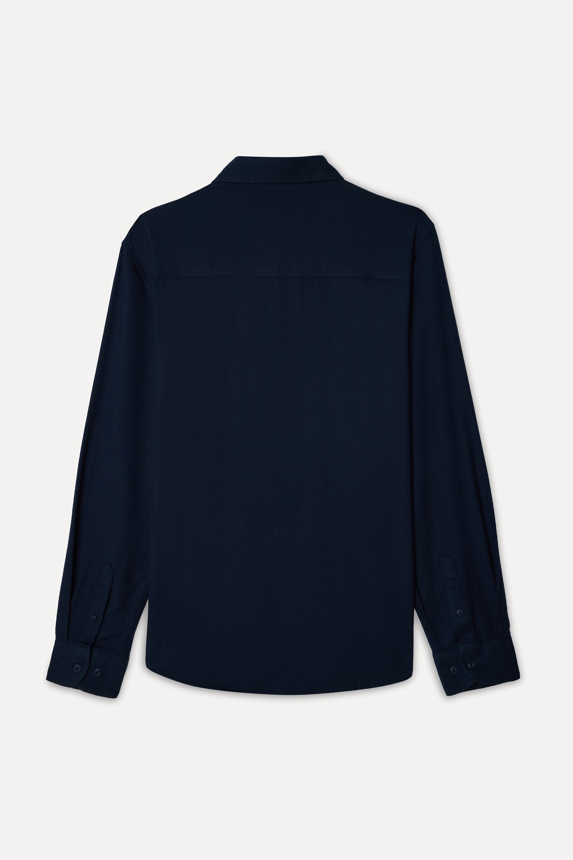 Erkek Lacivert Regular Fit Uzun Kollu Gömlek