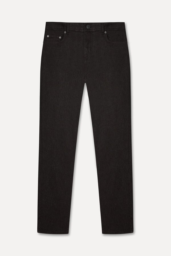 Erkek Kahverengi Slim Straight Fit Pantolon