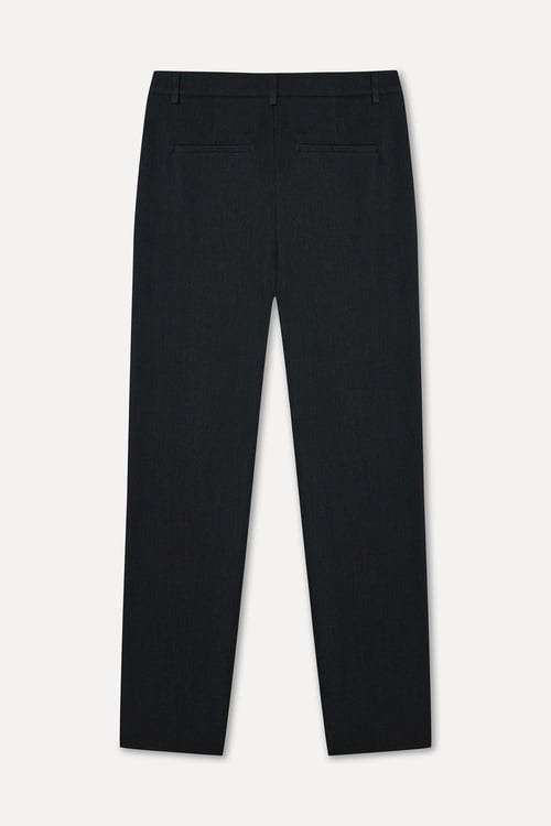 Erkek Antrasit Loose Fit Chino Pantolon