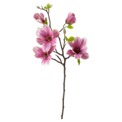 PEMBE MAGNOLYA DAL ÇİÇEK 72 CM