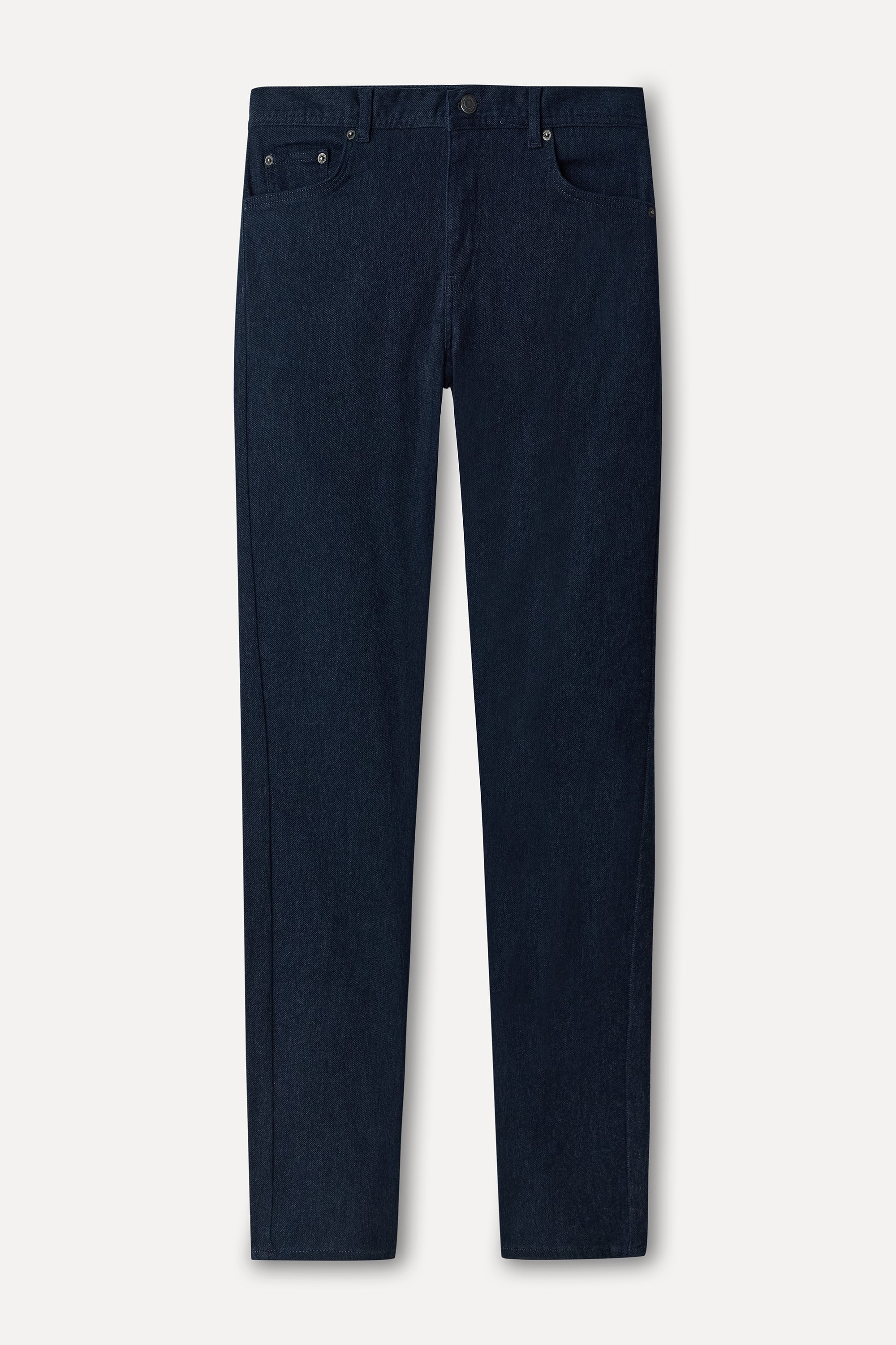 Erkek Lacivert Slim Straight Fit Pantolon
