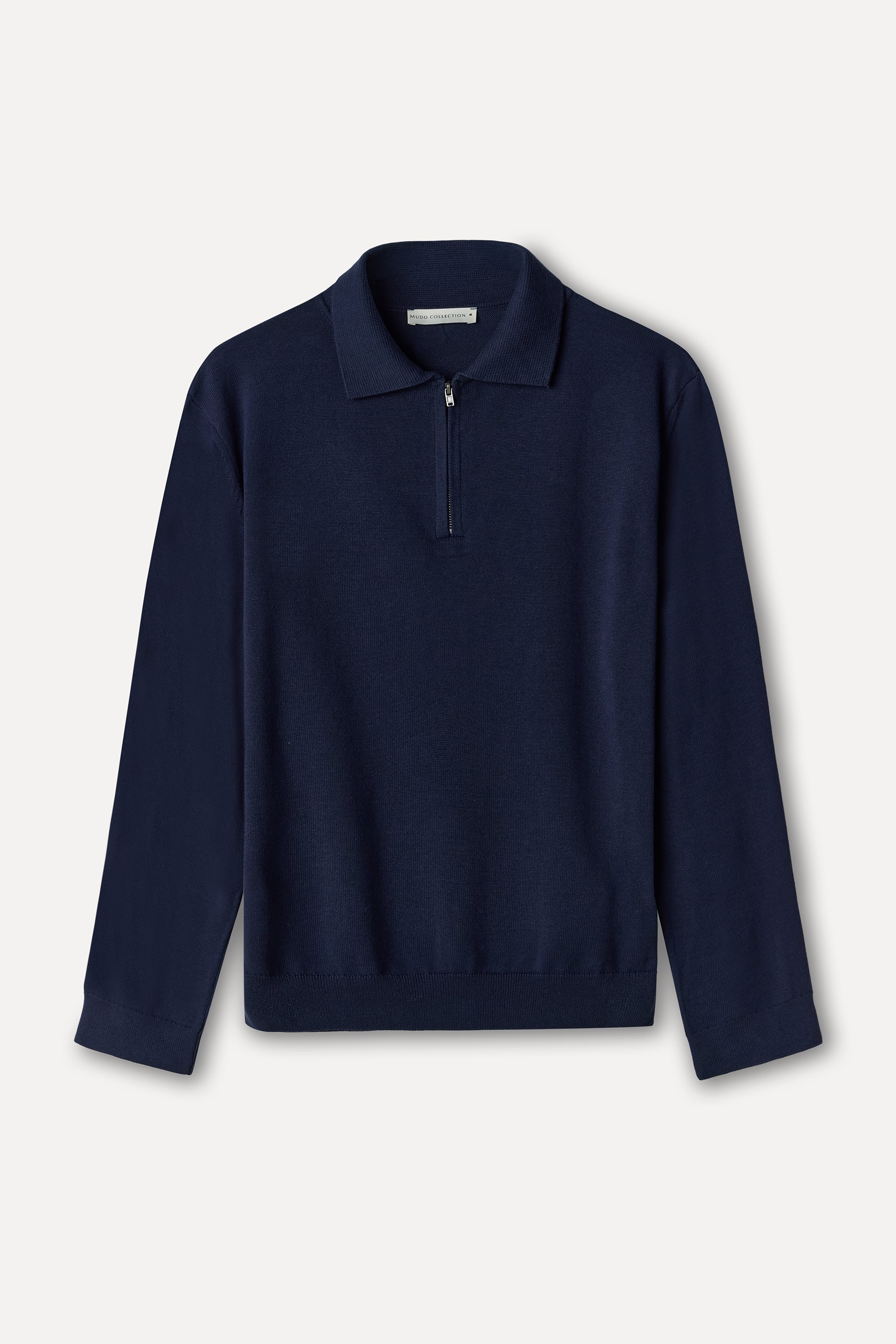 Erkek Lacivert Polo Yaka Kazak