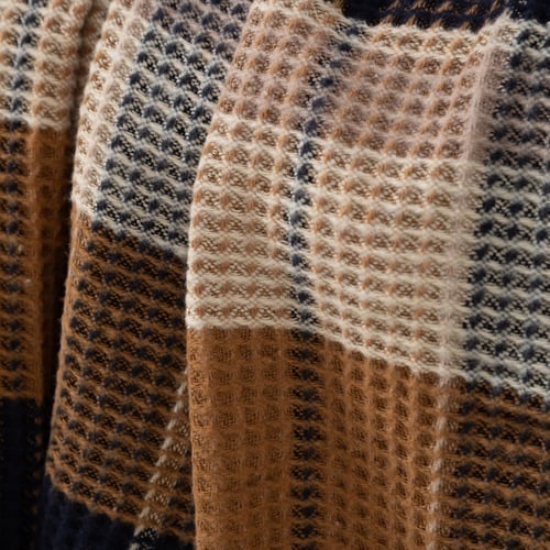 SCOTCH BATTANİYE LACİVERT BEJ 200X220